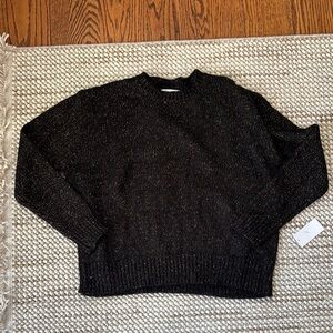 Black Crew Neck Sweater